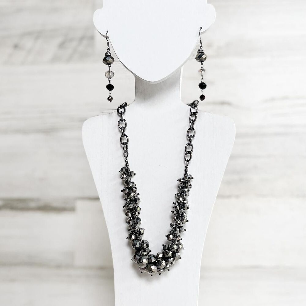 Simply Vera Women's Silver and Black Jewelry